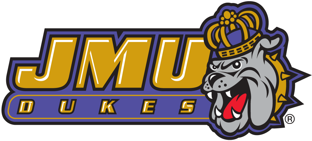 James Madison Dukes logos iron-ons